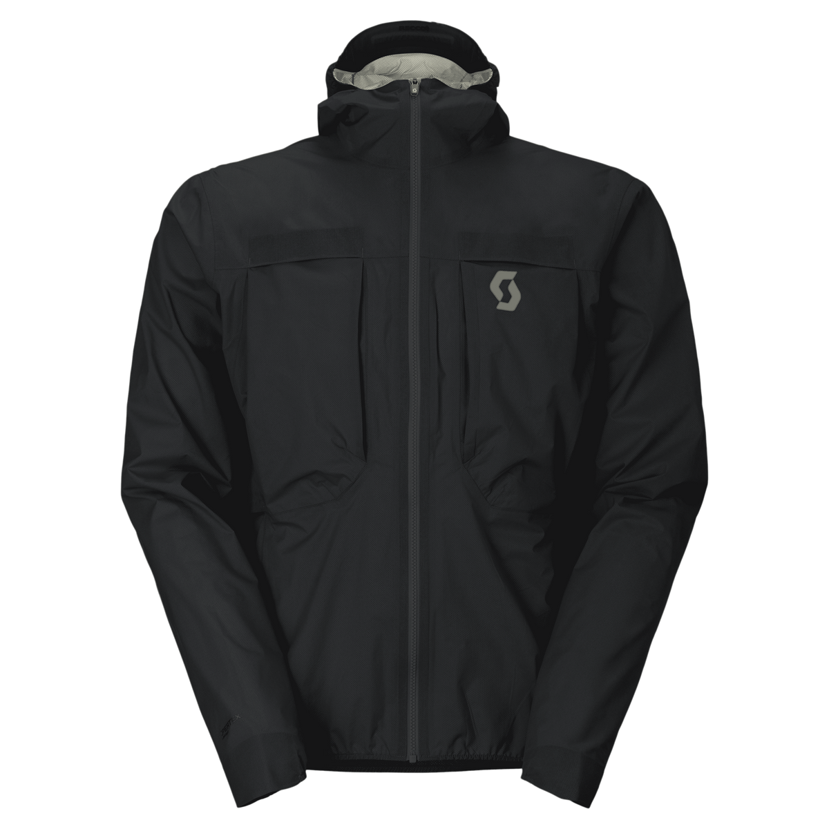 SCOTT Endurance SL Waterproof Laufjacke Herren – Black Vorderansicht