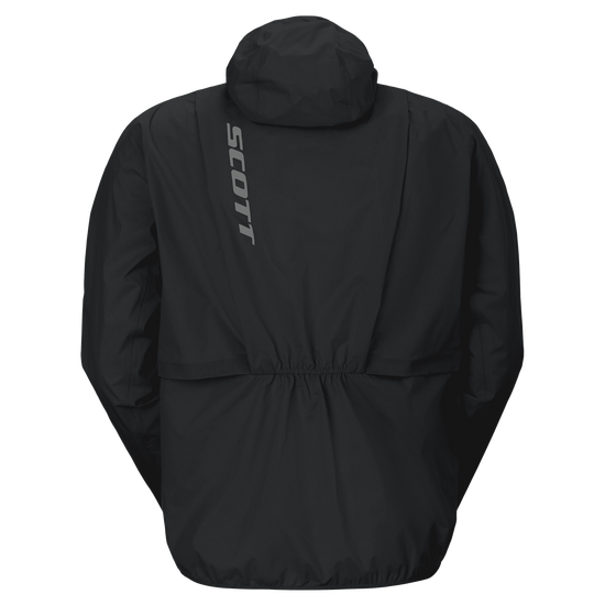 SCOTT Endurance SL Waterproof Laufjacke Herren – Black Rückansicht