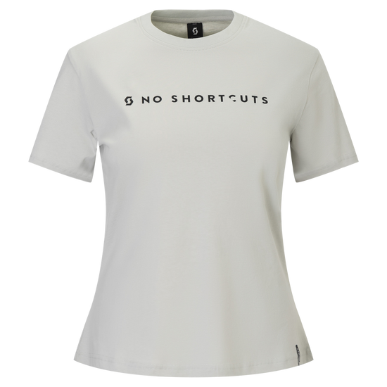 SCOTT No Shortcuts Kurzarmshirt für Damen – Spray Grey – Hauptansicht