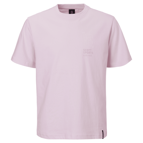 SCOTT Graphic Short Sleeve für Kinder – Bliss Pink – Vorderansicht