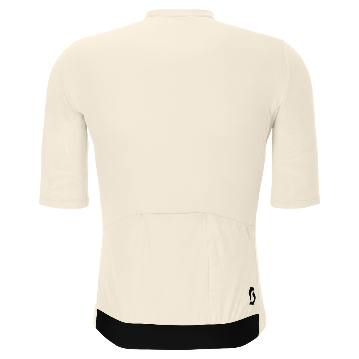 SCOTT Pro Kurzarmtrikot für Herren – Cotton White – Rückansicht