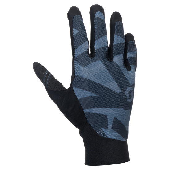 SCOTT Traction Langfinger-Fahrradhandschuhe – Dark Blue – Vorderansicht