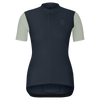 SCOTT Jersey Endurance Short Sleeve Damen – Dark Blue - Spray Grey – Vorderansicht