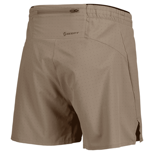 SCOTT Endurance Vented Shorts Herren – Toast Beige Rückansicht