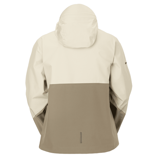 SCOTT Explorair Light Dryo 2.5L Damenjacke – Cotton White / Toast Beige – Rückansicht