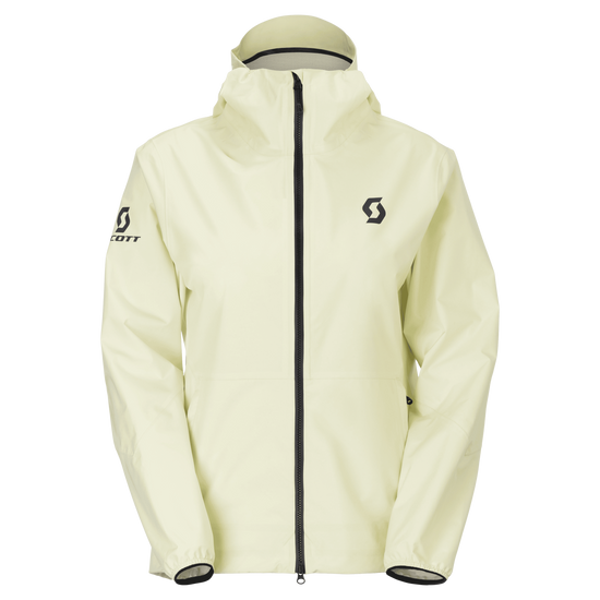SCOTT Explorair Light Dryo 2.5L Damenjacke – Pastel Yellow – Vorderansicht