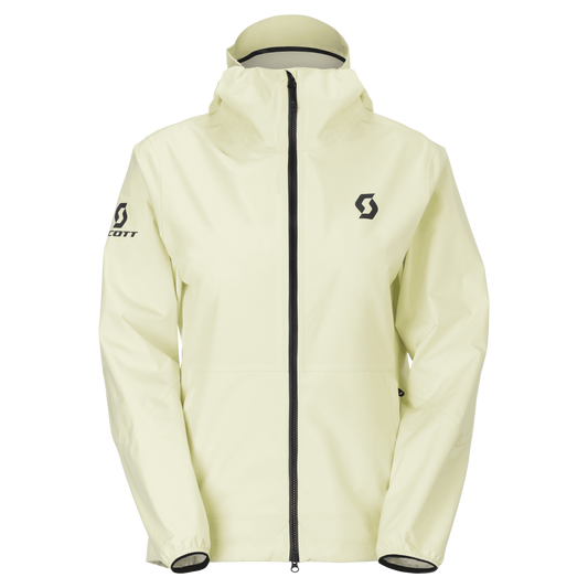 SCOTT Explorair Light Dryo 2.5L Damenjacke – Pastel Yellow – Vorderansicht