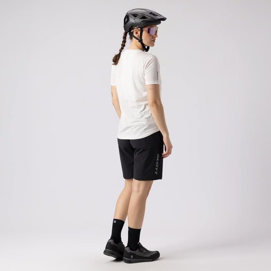 SCOTT Vertic DRI Kurzarmshirt für Damen – Cotton White – Lifestyle 2