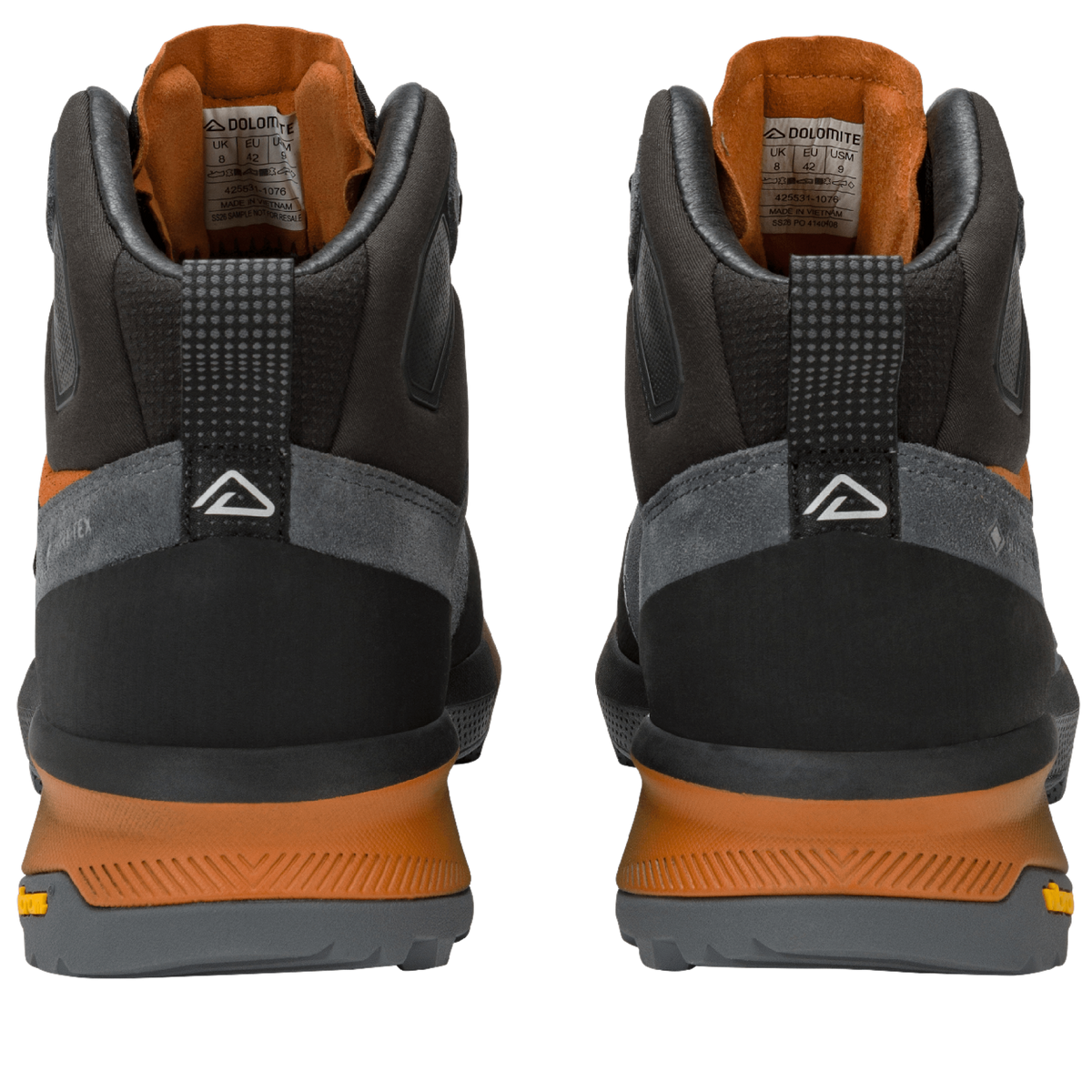 Dolomite Vernale Hike Mid GTX Herrenschuh – Gunmetal Grey – Ansicht 4