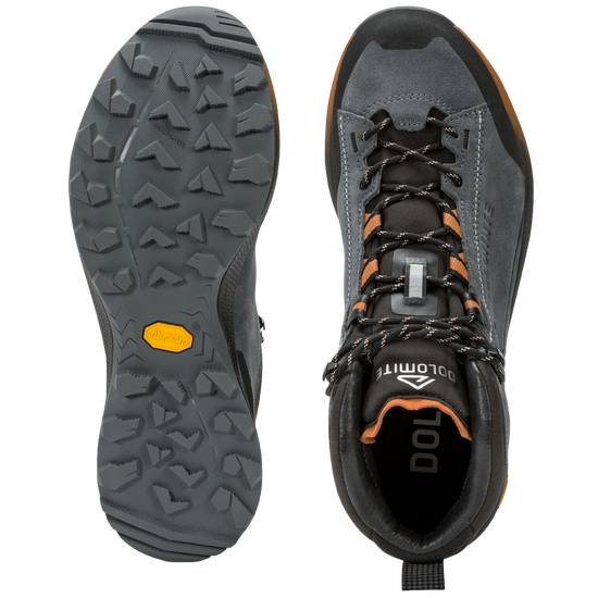 Dolomite Vernale Hike Mid GTX Herrenschuh – Gunmetal Grey – Ansicht 3