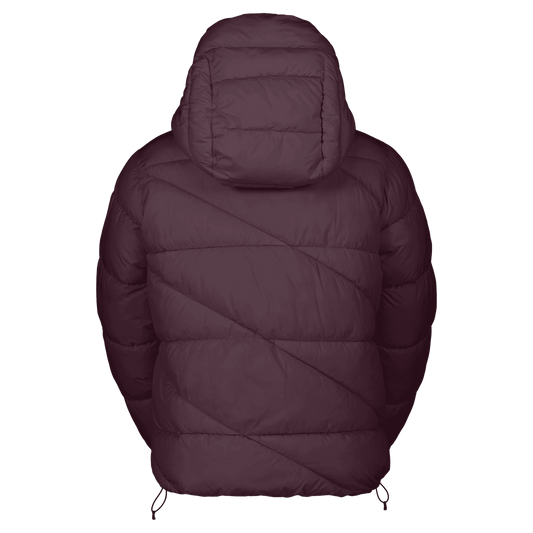 SCOTT Insuloft Warm Isolationsjacke Damen – Cocoa Red Rückansicht