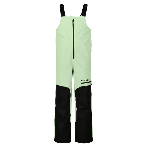 SCOTT Vertic Bib Wintersport-Latzhose Kinder – Vapour Green Vorderansicht