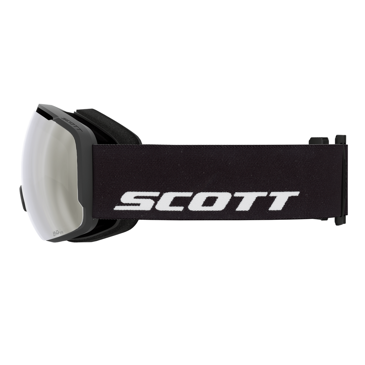 SCOTT Sphere OTG Skibrille Black - AMP White Chrome S2 Ansicht 4