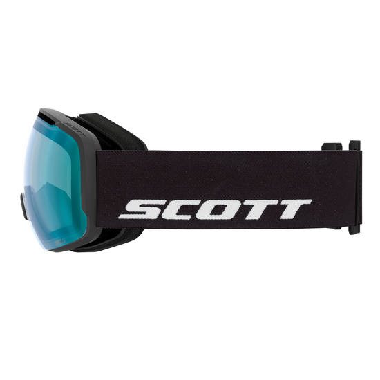 SCOTT Sphere OTG Skibrille Black - AMP Aurora Green Chrome S1 Ansicht 4