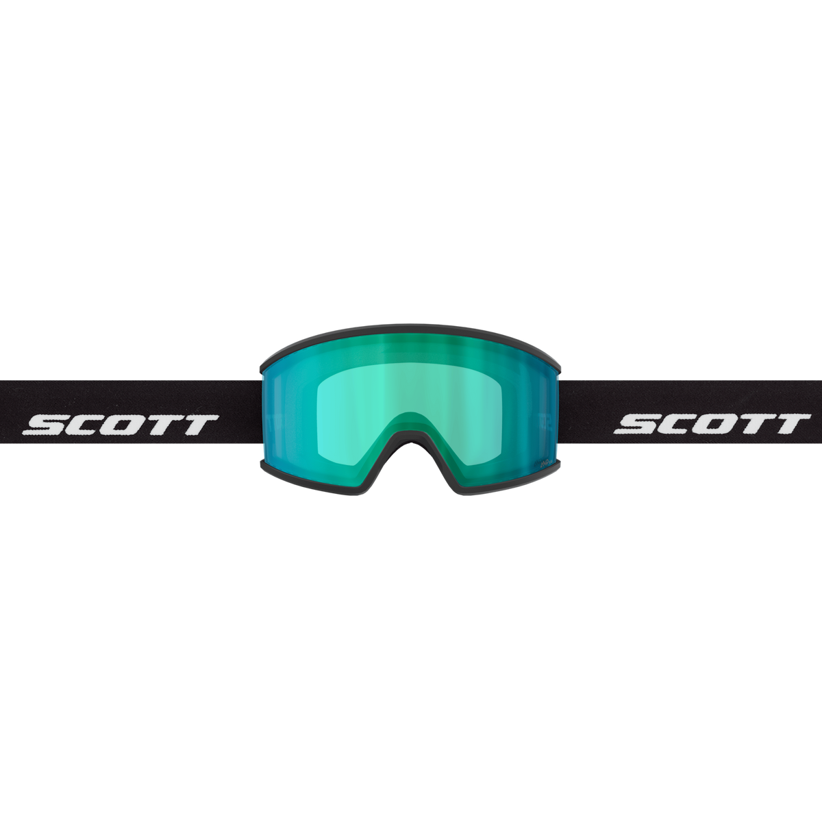 SCOTT Ambit Compact Skibrille - Black Aurora Green - Ansicht 2