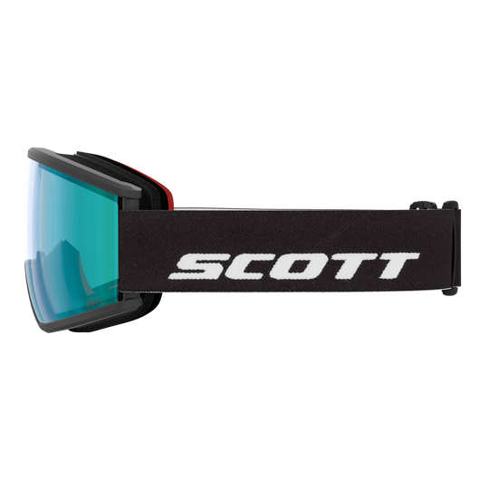 SCOTT Ambit Compact Skibrille - Black Aurora Green - Ansicht 4