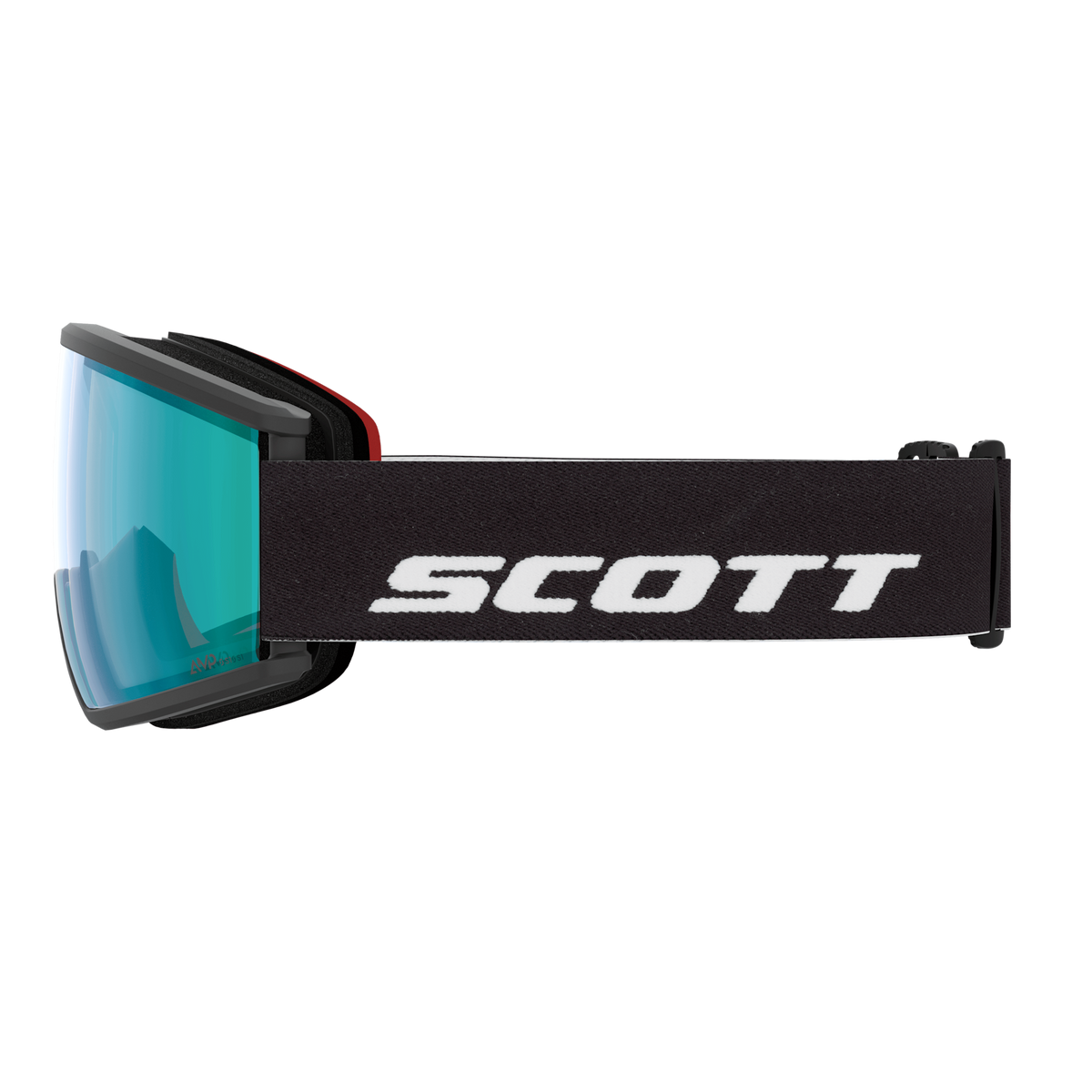 SCOTT Ambit Compact Skibrille - Black Aurora Green - Ansicht 4