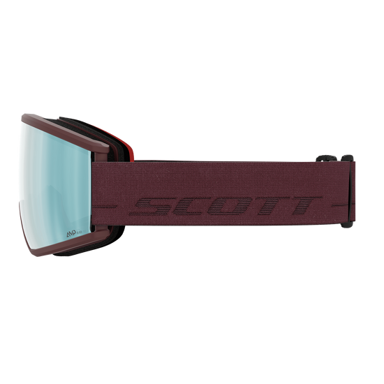 SCOTT Ambit Compact Skibrille - Cocoa Red - Ansicht 4