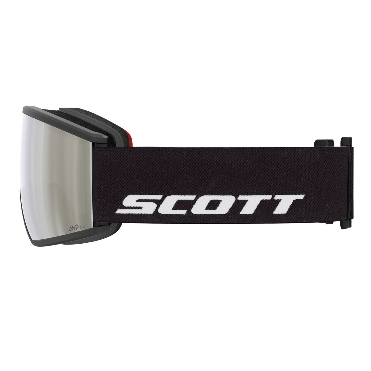 SCOTT Ambit Skibrille - Black - AMP White Chrome S2 - Ansicht 4