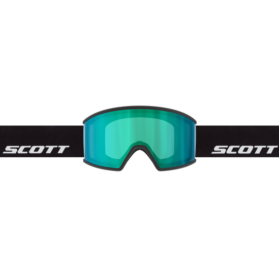 SCOTT Ambit Skibrille - Black - AMP Aurora Green Chrome S1 - Ansicht 2