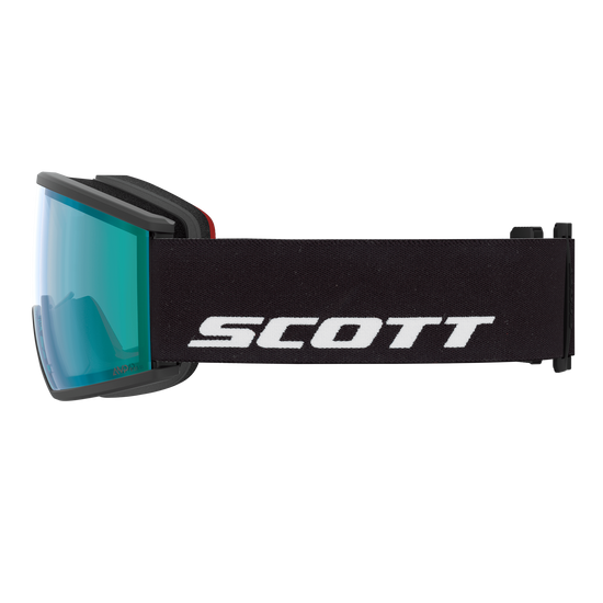 SCOTT Ambit Skibrille - Black - AMP Aurora Green Chrome S1 - Ansicht 4