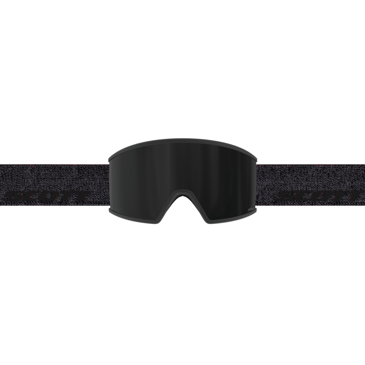 SCOTT Ambit Skibrille - Black - Red - AMP Black Chrome S3 - Ansicht 2