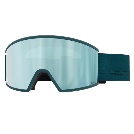 SCOTT Ambit Skibrille - Petrol Green - AMP Ice Chrome S2 - Ansicht 1