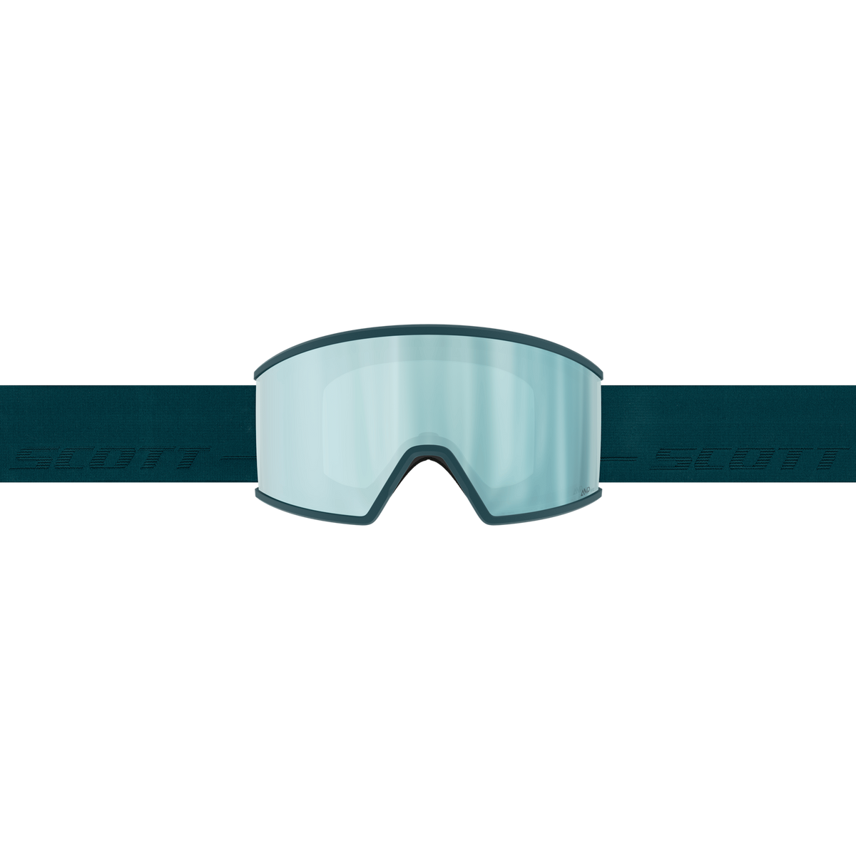 SCOTT Ambit Skibrille - Petrol Green - AMP Ice Chrome S2 - Ansicht 2