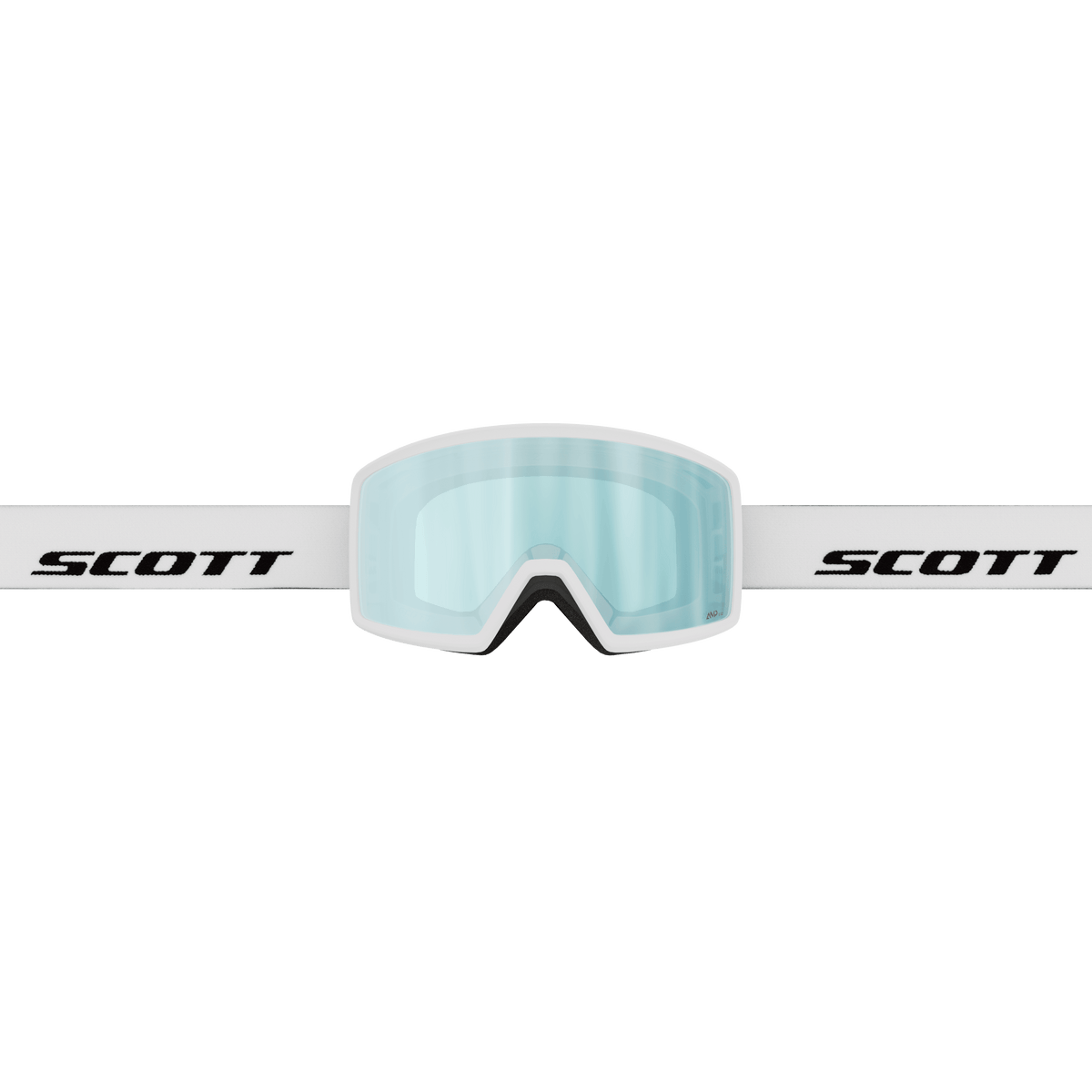 SCOTT Neo Compact Skibrille – White - AMP Ice Chrome S2 – Ansicht 2