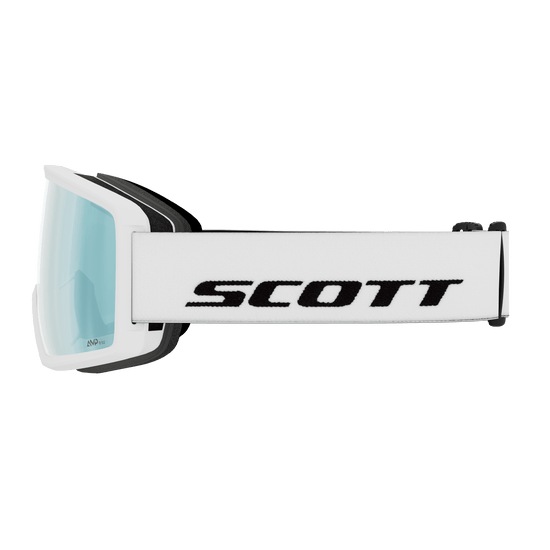 SCOTT Neo Compact Skibrille – White - AMP Ice Chrome S2 – Ansicht 4