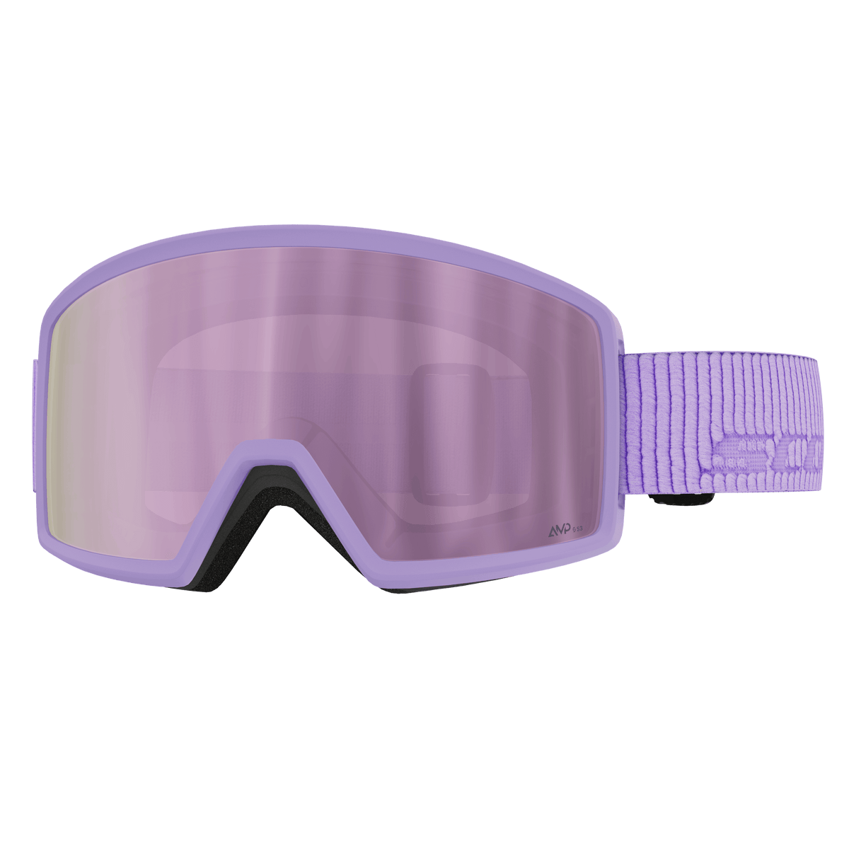 SCOTT Neo Compact Skibrille – Cocoa Red - AMP Ice Chrome S2 – Ansicht 1