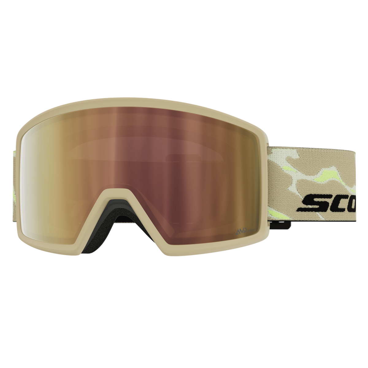 SCOTT Neo Light Sensitive Skibrille Mojave Beige – Vorderansicht