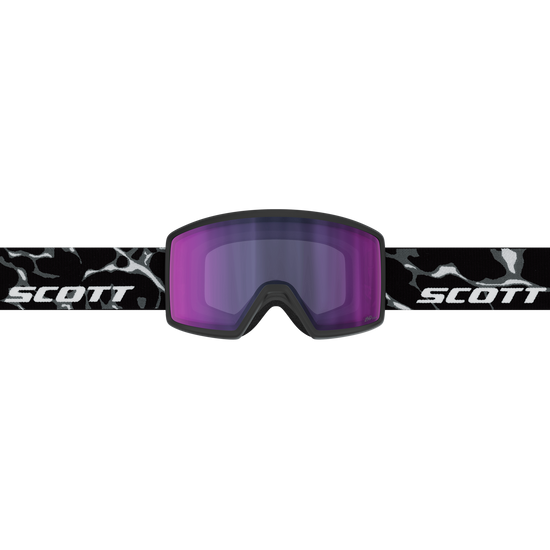 SCOTT Neo Light Sensitive Skibrille Granite Black - White – Seitenansicht