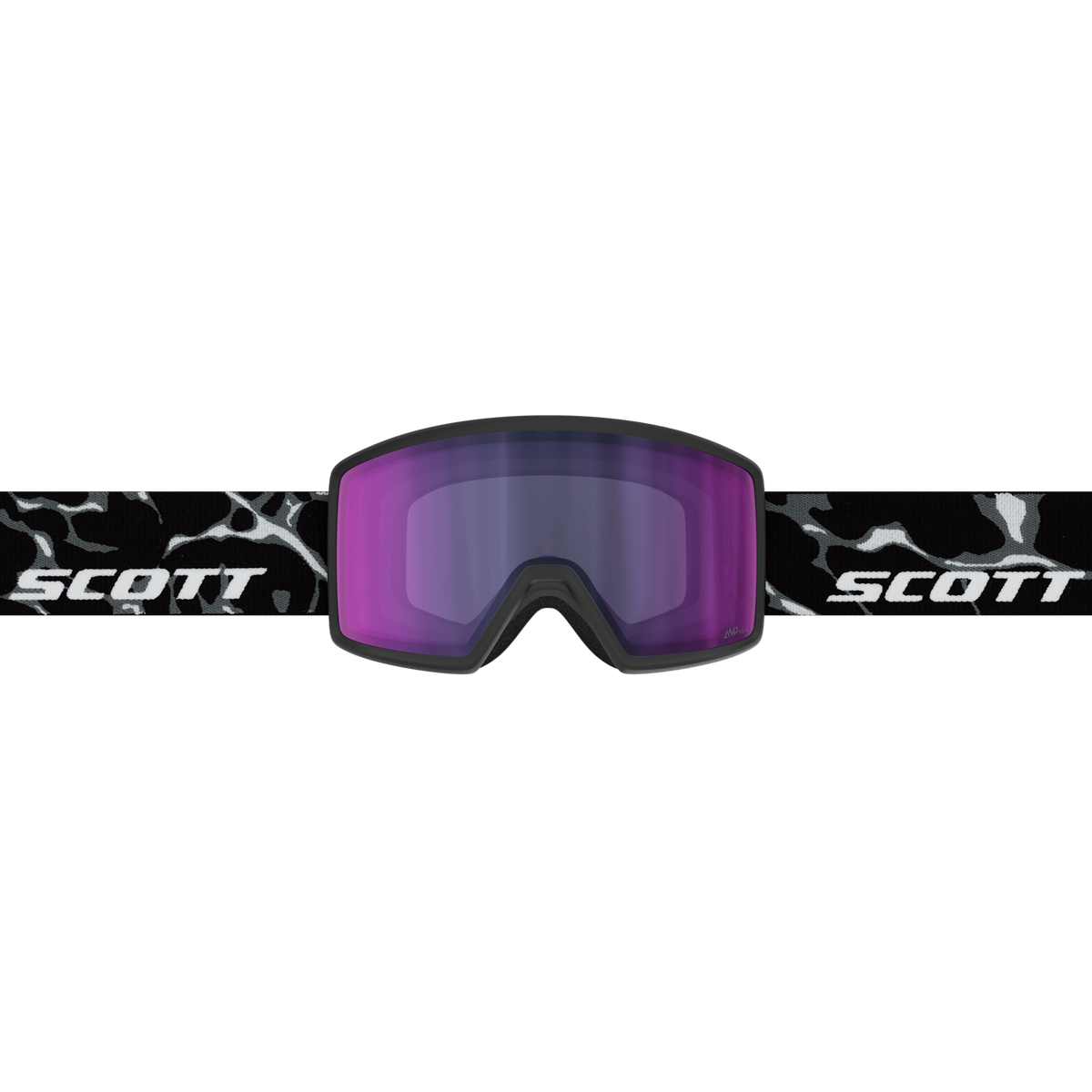 SCOTT Neo Light Sensitive Skibrille Granite Black - White – Seitenansicht