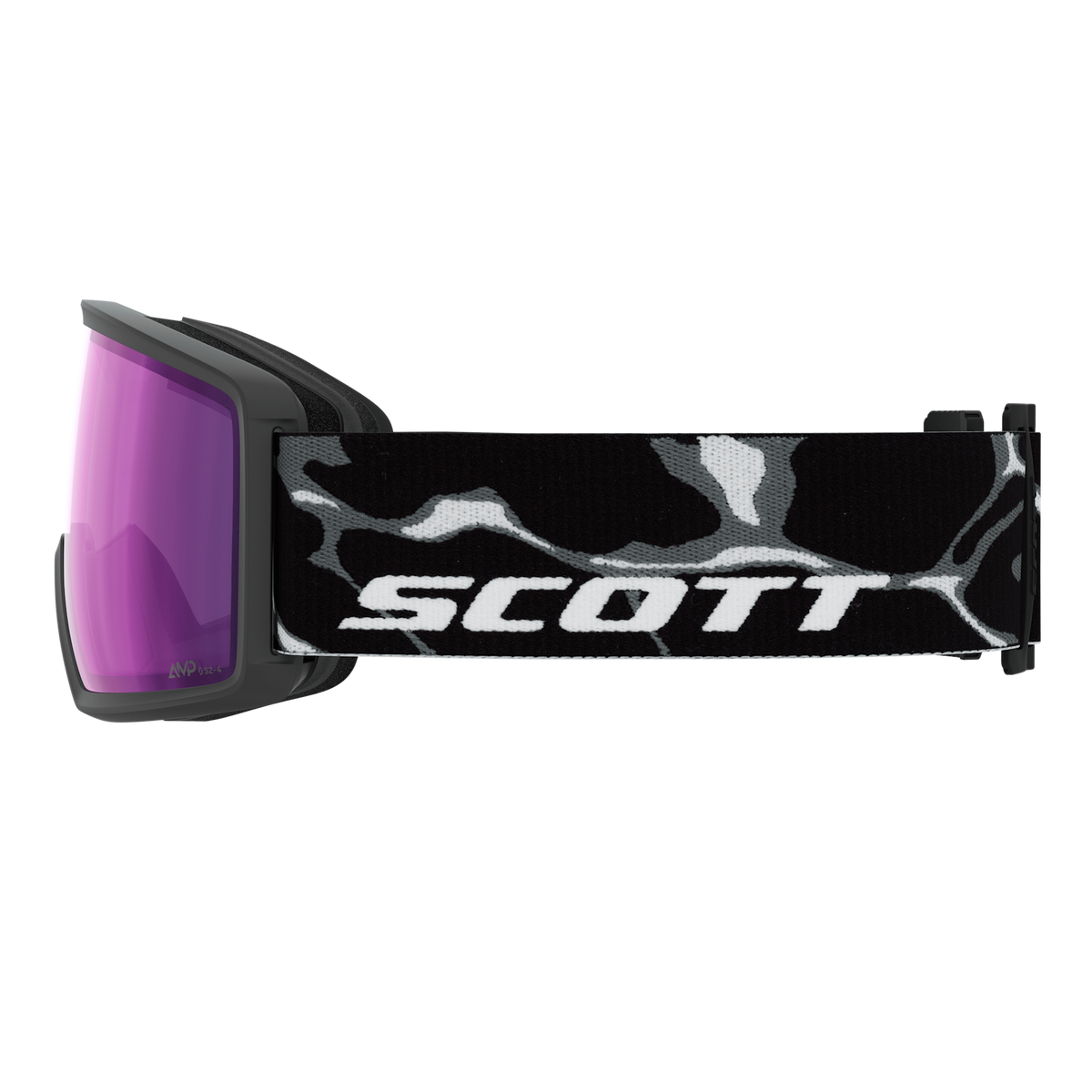 SCOTT Neo Light Sensitive Skibrille Granite Black - White – Detailansicht