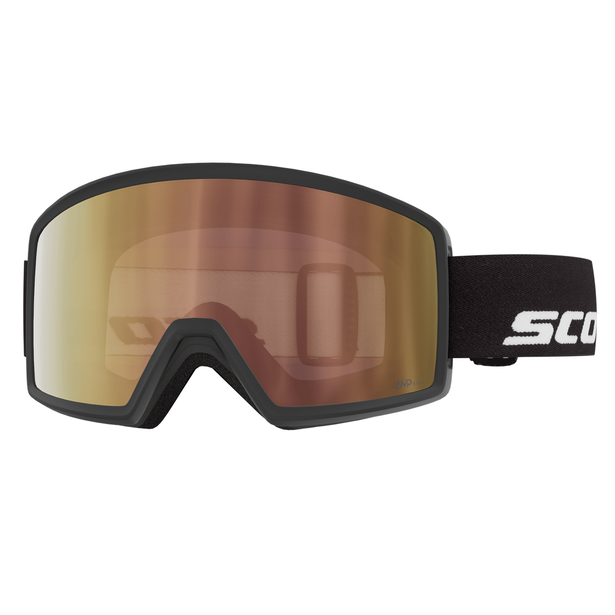 SCOTT Neo Compact Light Sensitive Skibrille Black – Vorderansicht
