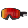 SCOTT Trace Pro Compact Skibrille – Black - Red Chrome S3 – Ansicht 1