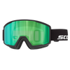 SCOTT Trace Pro Compact Skibrille – Black - Green Chrome S2 – Ansicht 1