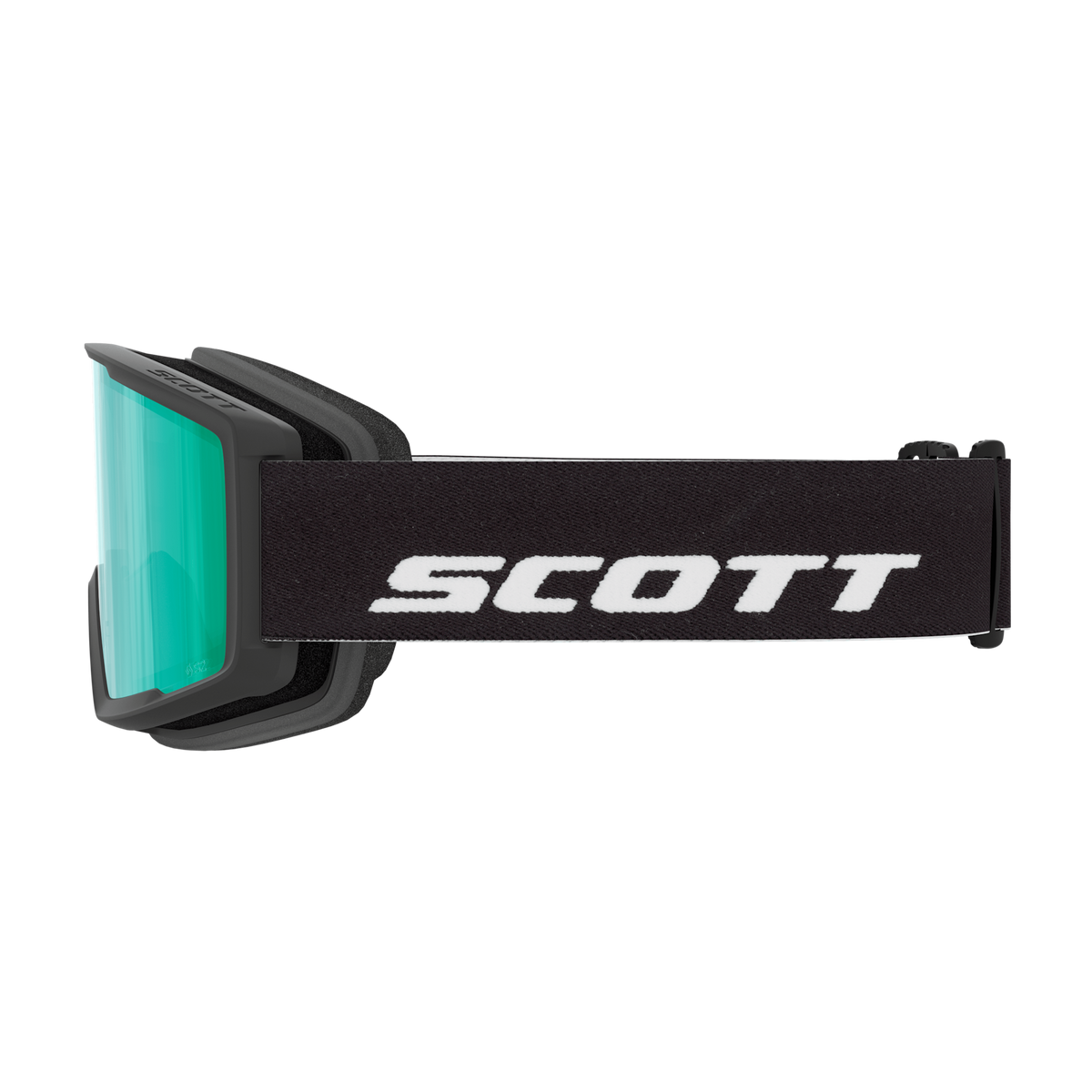 SCOTT Trace Pro Compact Skibrille – Black - Green Chrome S2 – Ansicht 4