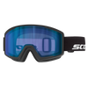 SCOTT Trace Pro Compact Skibrille – Black - Blue Chrome S1 – Ansicht 1