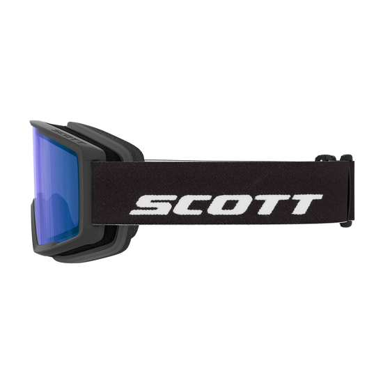 SCOTT Trace Pro Compact Skibrille – Black - Blue Chrome S1 – Ansicht 4