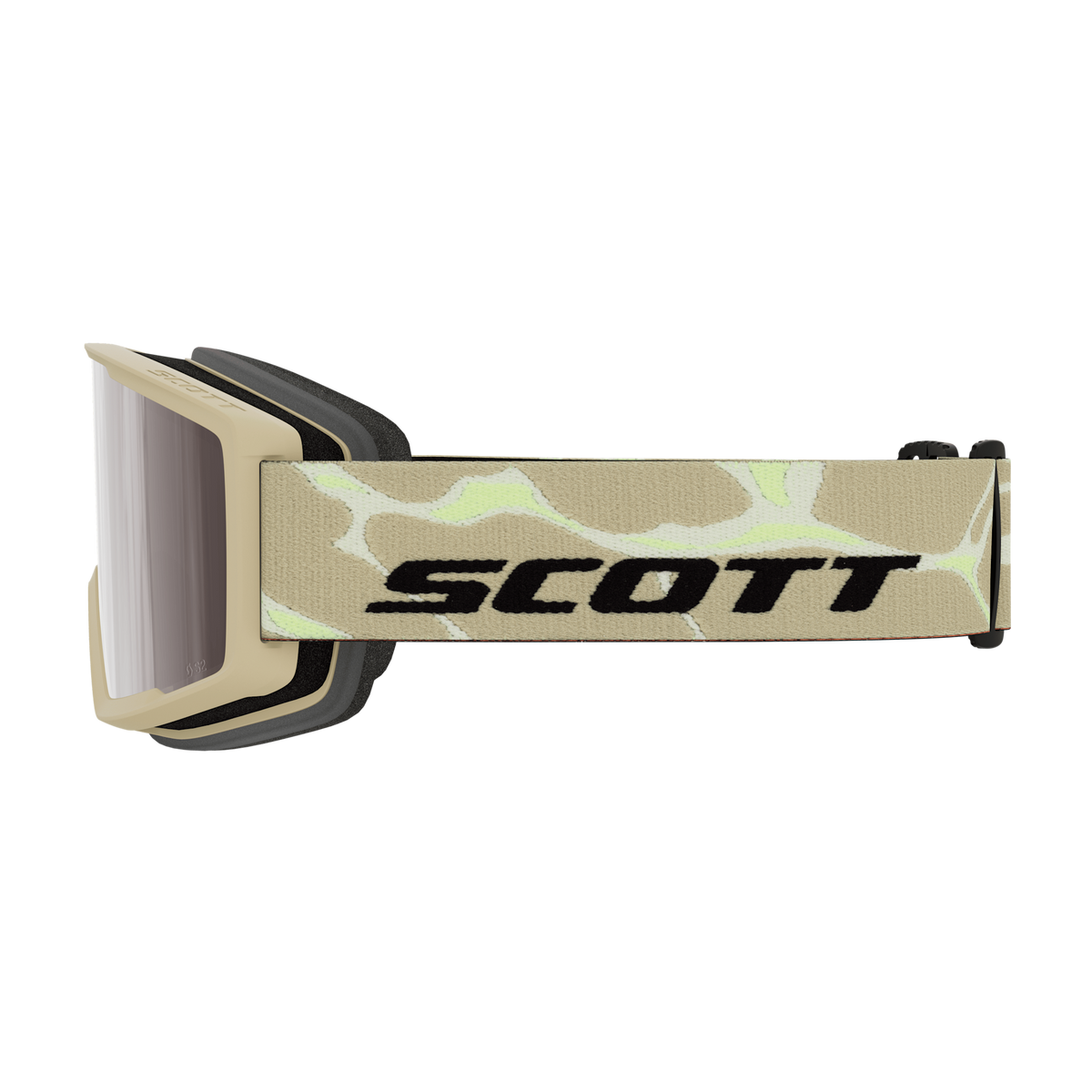 SCOTT Trace Pro Compact Skibrille – Mojave Beige - Silver Chrome S2 – Ansicht 4
