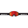 SCOTT Shield Pro Junior Skibrille - Black - Red Chrome S3