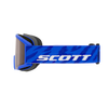 SCOTT Shield Pro Junior Skibrille - Blue - White - Silver Chrome S2