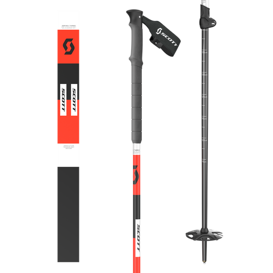 SCOTT Aluguide Tourenstöcke - Black - Red