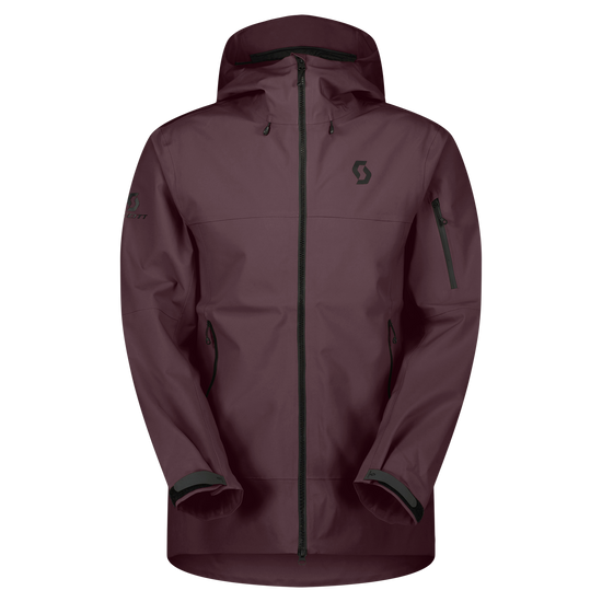 SCOTT Explorair 3L Wintersportjacke Herren – Cocoa Red – Frontansicht
