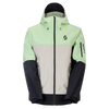 SCOTT Explorair 3L Wintersportjacke Herren – Vapour Green - Black – Frontansicht