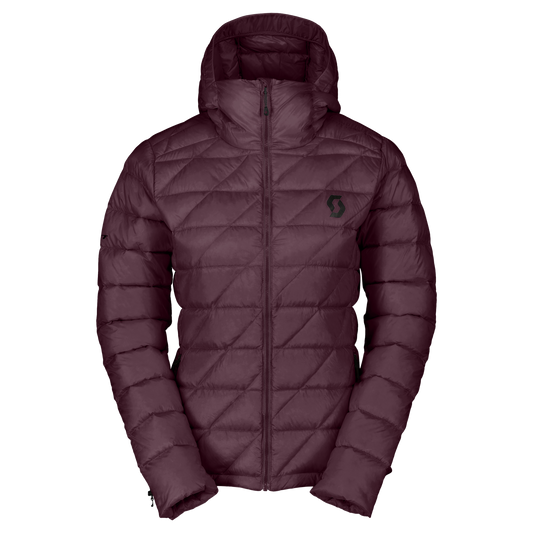SCOTT Insuloft Light Daunenjacke Damen – Cocoa Red – Vorderansicht
