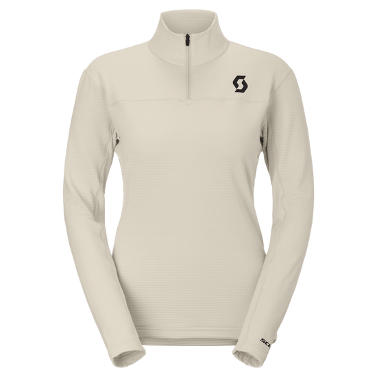 SCOTT Defined Light Midlayer-Pullover Damen – Latte Beige – Vorderansicht