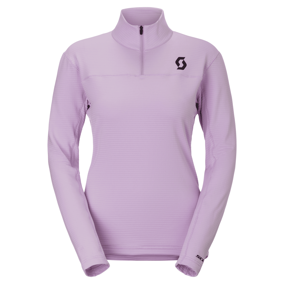SCOTT Defined Light Midlayer-Pullover Damen – Sherbet Purple – Vorderansicht